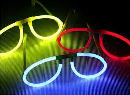 Lentes con Luz Neon