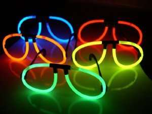 Lentes con Luz Neon