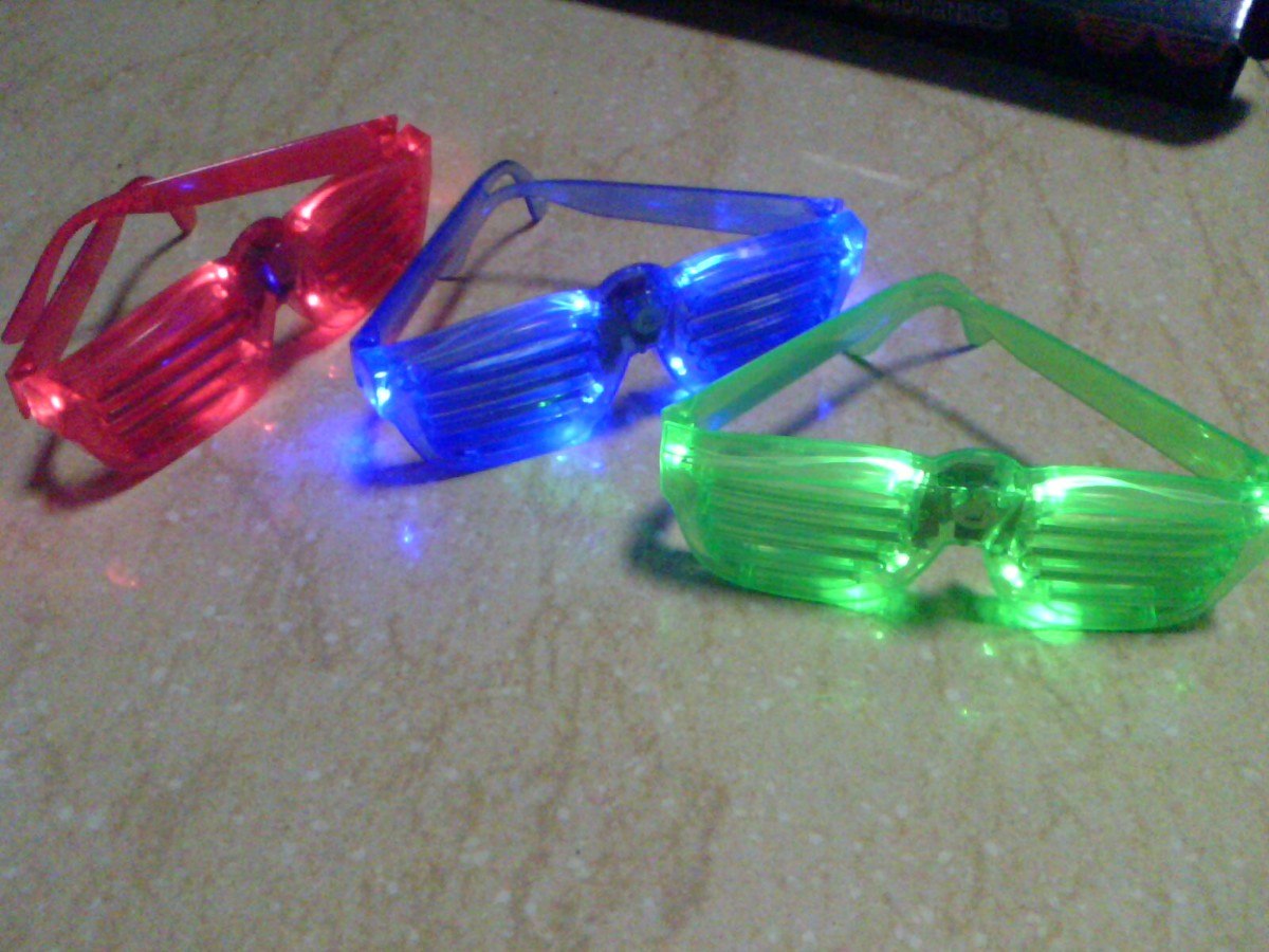 Lentes Con Luces Led Para Fiestas