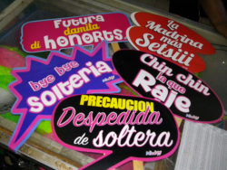 Letreros para Fiestas