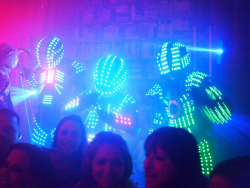 Show de Robot con Luces LED