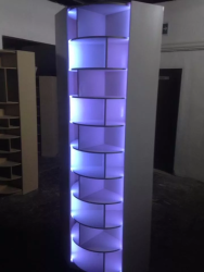 Zapatera Giratoria con Luces LED