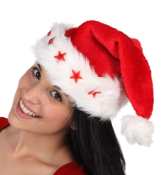 Gorro de Navidad con Luz Led