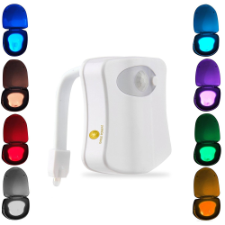 Sensor para baño con Luces LED