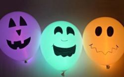 Globos para Halloween con Luz Led