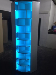 Zapatera Giratoria con Luces LED