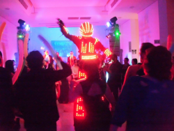 Show de Robot con Luces LED