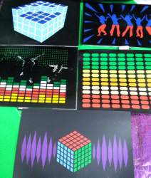 Parche Audioritmico con Luz Led