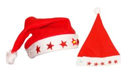Gorro de Navidad con Luz Led