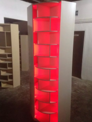 Zapatera Giratoria con Luces LED