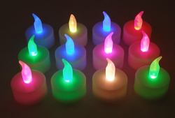 Vela Sumergible con Luz LED