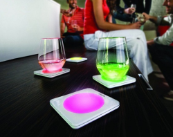 Portavasos con Luz