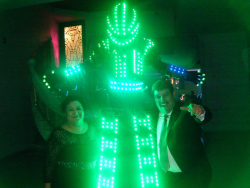 Show de Robot con Luces LED