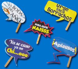 Letreros para Fiestas