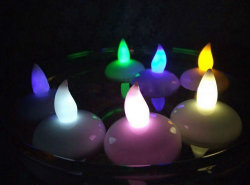 Vela Sumergible con Luz LED
