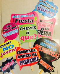 Letreros para Fiestas