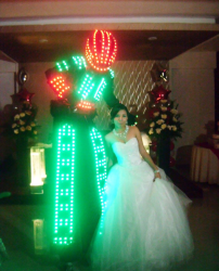 Show de Robot con Luces LED