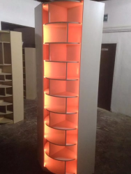Zapatera Giratoria con Luces LED