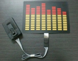 Parche Audioritmico con Luz Led