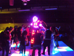 Show de Robot con Luces LED